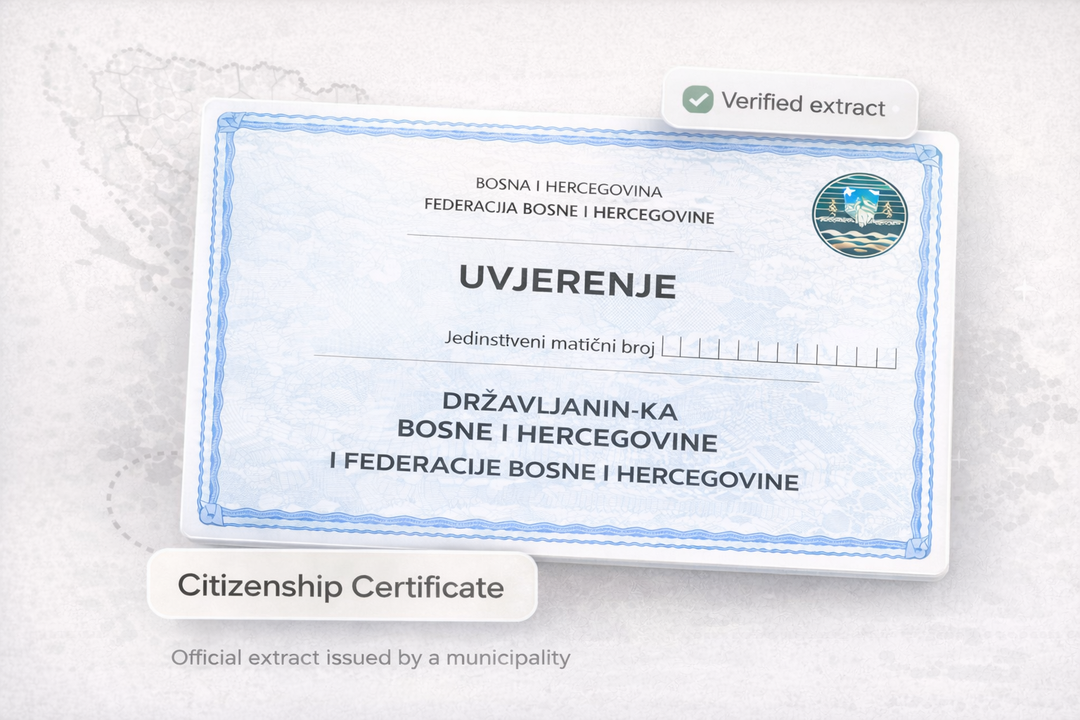 Citizenship Certificate Example