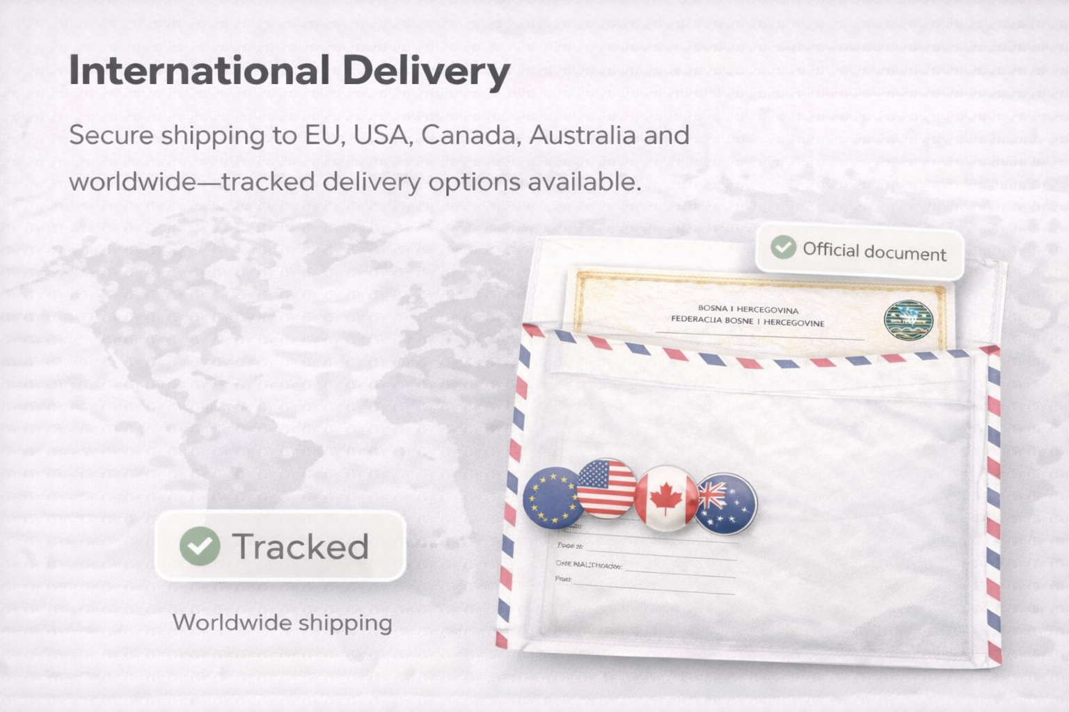 International Delivery Example
